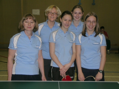 Mannschaftsfoto Damen I - Bezirksklasse Süd - 2004/2005