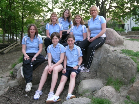 Mannschaftsfoto Damen II - Bezirksliga - 2006/2007