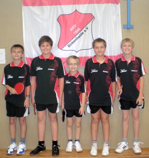 Mannschaftsfoto Schüler I - Kreisliga - 2010/2011